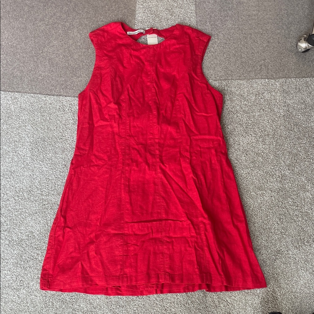Abercrombie & Fitch Vibrant Red Dress